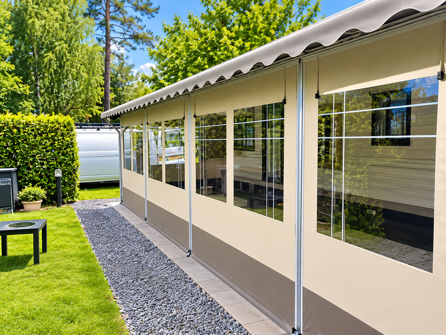 Wintervaste voortent door Tournesol